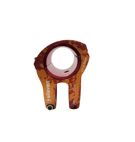 Suporte Guidão Elleven Vermelho/Dourado 31,8mm