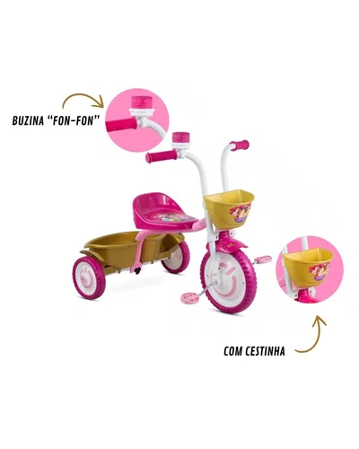 Triciclo Aro 12 Nathor Rosa