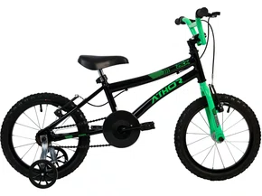 Bicicleta Aro 16 Athor ATX Preto/Verde