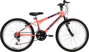 Bicicleta aro 24 Athor Legacy Vermelho