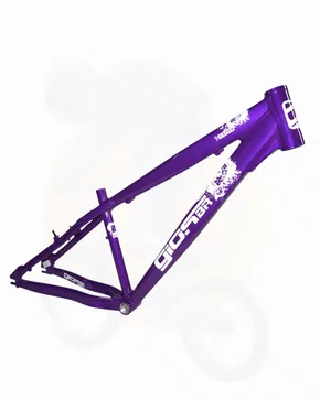 Bicicleta Aro 26 Gios 4Trix Bike Grau Roxo/Branco