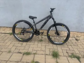 Bicicleta Aro 26 Vikingx TUFF X25 Cinza/Preto