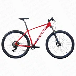Bicicleta Oggi Aro 29 Hacker HDS 1X8 Essa Vermelho/Branco/Azul T19 2025
