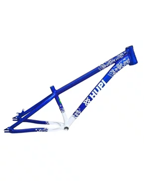 QUADRO HUPI STRIP AZUL/BRANCO GANCHEIRA HORIZONTAL