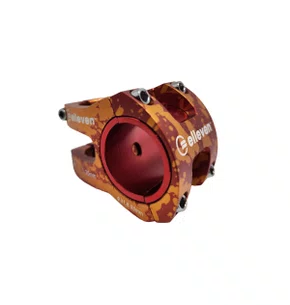 Suporte Guidão Elleven Vermelho/Dourado 31,8mm