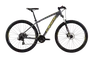 Bicicleta Oggi Aro 29 Hacker Sport 21v Tourney Grafite/Amarelo/Preto T19