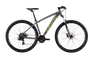 Bicicleta Oggi Aro 29 Hacker Sport 21v Tourney Grafite/Verde/Preto T19