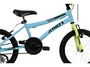 Bicicleta Aro 16 Athor ATX Azul/Amarelo Bicicleta Aro 16 Athor ATX Azul/Amarelo
