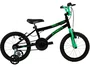 Bicicleta Aro 16 Athor ATX Preto/Verde Bicicleta Aro 16 Athor ATX Preto/Verde