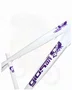 Bicicleta Aro 26 Gios 4Trix Bike Grau Branco/Roxo