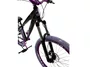 Bicicleta Aro 26 Gios 4Trix Preto/Roxo Bicicleta Aro 26 Gios 4Trix Preto/Roxo