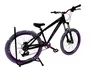 Bicicleta Aro 26 Gios 4Trix Preto/Roxo Bicicleta Aro 26 Gios 4Trix Preto/Roxo