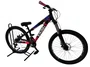 Bicicleta Aro 26 Vikingx TUFF X25 Preto/Rosa