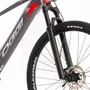 Bicicleta Eletrica Aro 29 Big Wheel 8.0 Acera 8v Cinza/Vermelho L