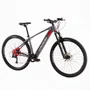 Bicicleta Eletrica Aro 29 Big Wheel 8.0 Acera 8v Cinza/Vermelho M