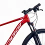 Bicicleta Oggi Aro 29 Hacker HDS 1X8 Essa Vermelho/Branco/Azul T19 2025