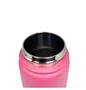 GARRAFA ELLEVEN TERMICA PREMIUM INOX 650ML MULTI BICO ROSA
