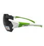 OCULOS CICLISMO EL56 LENTE POLARIZADA BRANCO/VERDE