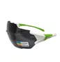 OCULOS CICLISMO EL56 LENTE POLARIZADA BRANCO/VERDE