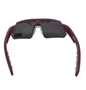 OCULOS CICLISMO EL61 LENTE POLARIZADA ROXO/CINZA