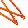 QUADRO HUPI NAJA V10 LARANJA GANCHEIRA HORIZONTAL